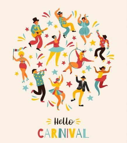 Funny Dancing, Brazil Carnival, Carnival Posters, Event Branding, Dance Humor, Character Poses, Collage Design, People Illustration, Carnival Costumes