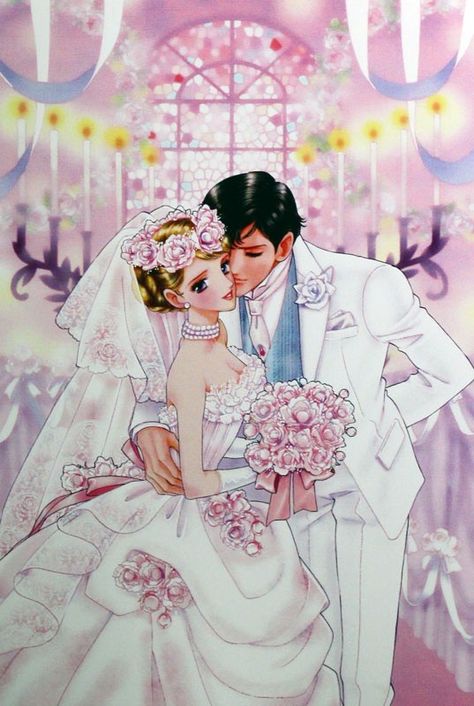 Chiho Saito, Shojo Anime, Vintage Manga, Vintage Anime, Manga Artist, Shoujo Manga, Arte Floral, Vintage Comics, Pretty Art