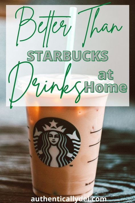 Diy Healthy Starbucks Drinks At Home, Healthy Starbucks At Home, I’ve Coffee At Home, Fun Drinks To Make At Home For Teens, Drinks To Make At Home For Teens, Easy Drinks To Make At Home For Teens, Low Cal Coffee Drinks At Home, Low Calorie Coffee Drinks At Home, Starbucks At Home Recipes