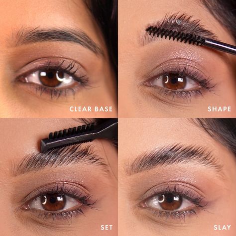 Absolute game changer! From flat to fab ✨ #FixMyBrow for lifted, feathered brows in seconds! 💁‍♀️ #BrowGoals #CleanGirlAesthetic #rufabeauty Feathered Eyebrows, Pro Makeup Tips, Tame Flyaways, Makeup Removal Tips, Clean Girl Look, Feathered Brows, Contouring Techniques, Eyebrow Trends, Seasonal Makeup