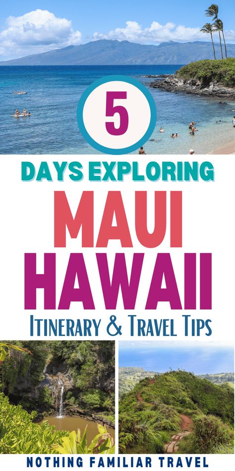 Maui Hawaii Itinerary Family Trip To Maui, Things To Do In Wailea Maui, Best Island To Visit In Hawaii, Maui Itinerary 5 Days, Mauna Lani Hawaii, Lahaina Maui Hawaii Things To Do In, Maui Things To Do, Things To Do In Maui Hawaii, Maui Hawaii Things To Do In