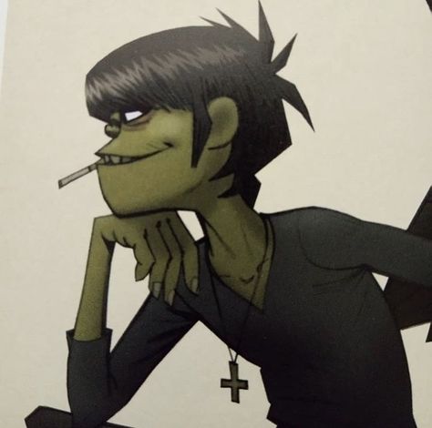 Murdoc Niccals Fanart, Murdoc Gorillaz, Murdoc Niccals, Cr7 Vs Messi, Monkeys Band, Jamie Hewlett, Gorillaz Art, Damon Albarn, Tattoo Flash Art