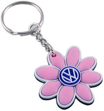 Volkswagen Beetle Accessories, Beetle Accessories, Vw Beetle Accessories, Daisy Keychain, Pink Daisy Flower, Vw Logo, Vw Accessories, Hippie Car, Volkswagen New Beetle