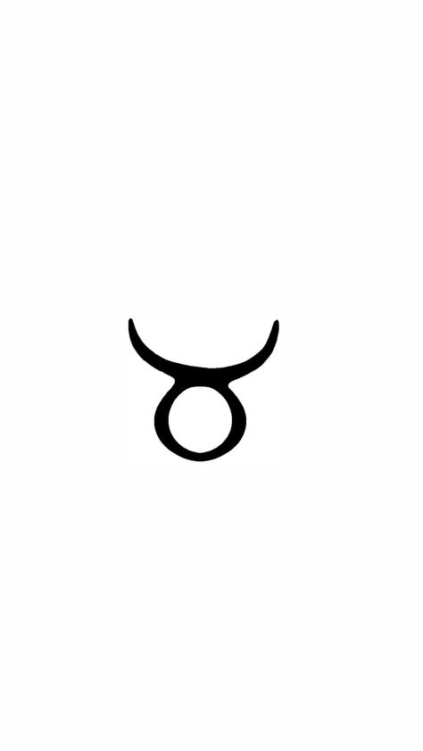 Taurus Tattoo Designs Zodiac Signs, Taurus Minimalist Tattoo, Zodiac Sign Designs, Greek Symbol, Taurus Tattoos, Taurus Sign, Trash Polka, Star Gazing, Tattoo Stencils