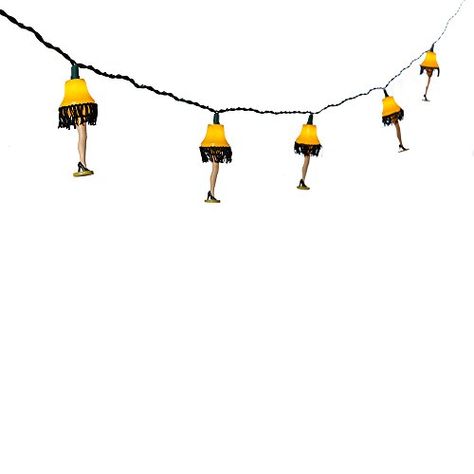 Christmas Story Decorations, A Christmas Story Decorations, Diy Christmas Room, Christmas Story Leg Lamp, Christmas Parade Floats, Yellow Lamp, Leg Lamp, Parade Float, Indoor String Lights