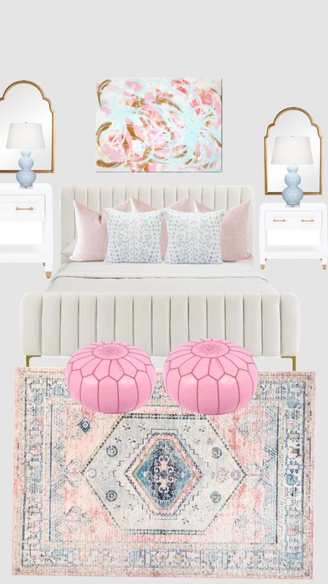 Preppy Pink Room Ideas, Preppy Pink Bedroom, Preppy Furniture, Dorm 2023, Baby Boy Nursery Room Ideas, Preppy Dorm Room Decor, Nursery Room Ideas, Coastal Room Decor, Shuffles Aesthetic