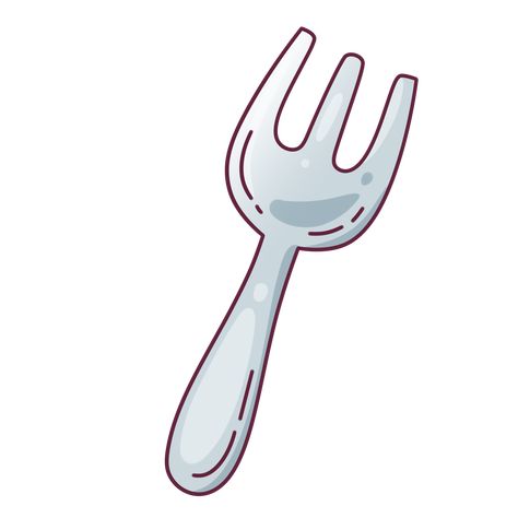 Spoon Kitchen Cartoon Fork Clipart, Fork Illustration, Fork Drawing, Spoon Illustration, Spoon Cartoon, Kitchen Cartoon, Girl Drawings, Forks And Spoons, Crafty Craft