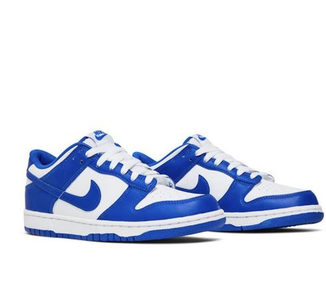 Nike Dunk Low Racer Blue, Dunk Low Racer Blue, Nike Azul, Trendy Shoes Sneakers, Nike Jordan Retro, Shoe Wishlist, Nike Shoes Jordans, Nikes Girl, Hype Shoes