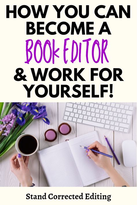 How YOU Can Become a Book Editor & Work for Yourself! How To Become An Editor, How To Become A Book Editor, Book Editor Job Aesthetic, Book Editor Aesthetic, Spend More Time With Family, More Time With Family, Luncheon Ideas, Pinterest Va, Book Editor