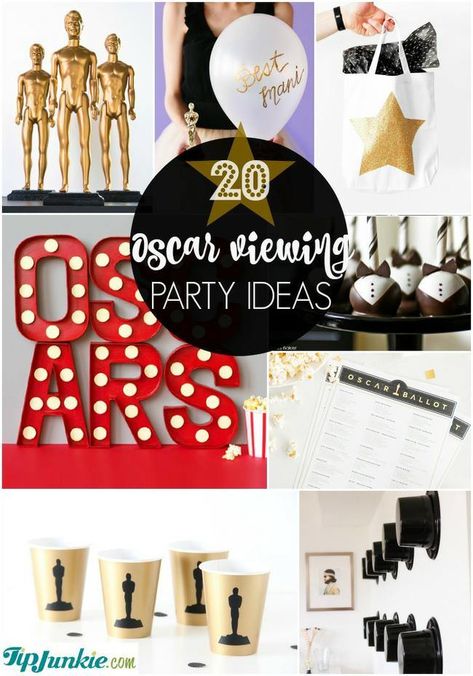 20 Oscar Viewing Party Ideas-jpg Oscar Party Centerpieces, Viewing Party Ideas, Popcorn Bar Sign, Tuxedo Cake, Oscar Viewing Party, Homemade Popcorn, Art Guide, Popcorn Bar, Free Printable Invitations