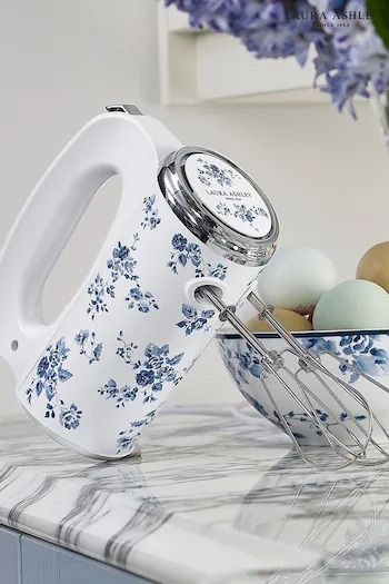 Laura Ashley | Next Official Site Laura Ashley Kitchen, Handheld Mixer, Electric Hand Mixer, China Rose, Rosé Hands, Coastal Kitchen, Hand Mixer, Beautiful Kitchen, Blue China