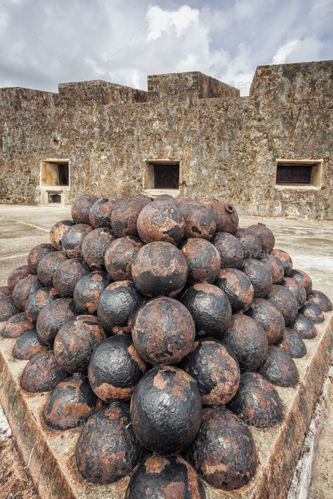 53935,Stack of cannon balls on castle roof, Castillo San Cristobal, San Juan, Puerto Rico by Mint_Images. Stack of cannon balls on castle roof, Castillo San Cristobal, San Juan, Puerto Rico #Sponsored #balls, #castle, #roof, #Stack Cannon Ball Tree, Castle Pillars, Bolt Castle Thousand Islands, Tower Of The Americas San Antonio, Cannon Ball, Canva Ebook, Old San Juan Puerto Rico, San Juan Puerto Rico, Puerto Rico