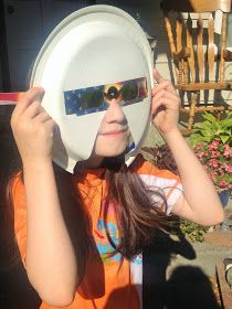 Solar Eclipse Plate Glasses, Kids Solar Eclipse, Solar Eclipse Mask For Kids, Kids Eclipse Party, Solar Eclipse Glasses For Kids Diy, Kids Eclipse Crafts, Solar Eclipse Pizza, Solar Eclipse Glasses For Kids, Make Your Own Solar Eclipse Glasses