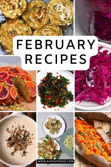 February Seasonal Produce, March Seasonal Produce, February Produce, February Meals, February Food, February Recipes, Root Vegetables Recipes, Winter Staples, Fermented Veggies