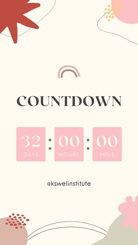 I would post this to hype up audiences once the event is introduced on Instagram. Instagram Event, Instagram Frame Template, Countdown Calendar, Instagram Frame, Event Promotion, Frame Template, Ig Post, Media Content, Social Media Content