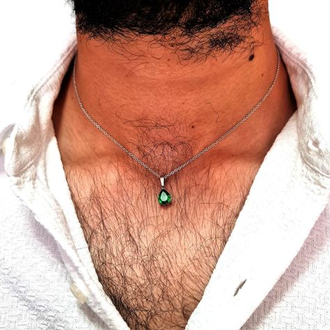 Men's Emerald Minimalist Necklace - Personalized Stainless Steel Chain for Wedding, Casual Wear & Formal Suit Accessories - Customizable, Stylish Summer Choker - Simple yet Elegant Men's Necklace Ideal for Daily Wear & Rich Man Statement Piece Introducing our Men's Emerald Minimalist Necklace, the perfect blend of elegance and simplicity. Handcrafted with attention to detail, this stainless steel chain necklace is ideal for the modern man. It's a versatile piece that serves as both a casual acce Mens Choker Necklace, Summer Choker, Man Necklace, Birthday Necklace Gift, Jewelry Casual, Stainless Steel Chain Necklace, Neck Accessories, Elegant Man, Casual Accessories