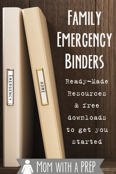 Family Emergency Binder, Emergency Binder, Emergency Prepardness, Family Binder, Home Binder, Emergency Preparedness Kit, Family Emergency, Emergency Preparation, Home Management Binder