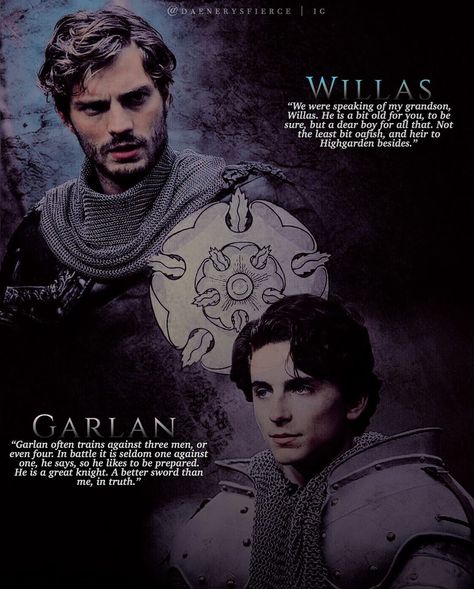 ‘edit [Willas & Garlan Tyrell x ASOIAF quotes] ⠀⠀⠀⠀⠀⠀⠀⠀⠀⠀⠀⠀ *** ⠀⠀⠀⠀⠀⠀⠀⠀⠀⠀⠀⠀ |HAPPY GOT DAY!!!🎉 |Textur Willas Tyrell Fanart, Garlan Tyrell, Asoiaf Quotes, Willas Tyrell, Loras Tyrell, House Mormont, Cinematic Moments, Asoiaf Fanart, Aemon Targaryen