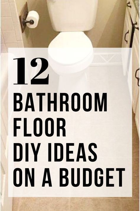 Diy Bathroom Flooring Ideas, Diy Bathroom Flooring, Cheap Bathroom Flooring, Bathroom Floors Diy, Bathroom Flooring Ideas, Cheap Modular Homes, Vinyl Sheet Flooring, Diy Bathroom Makeover, Remodel Diy