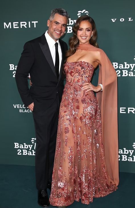 Jessica Alba and husband Cash Warren  - Baby2Baby Gala 2024 Jessica Alba Wedding, Cash Warren, Jessica Alba