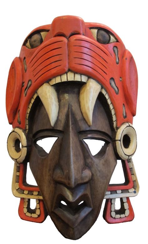 Mayan Mask - Mayan Calendar Mayan Masks, Mayan Mask, Jaguar Head, Aztec Mask, Maya Art, Ceramic Mask, Mayan Calendar, Mayan Art, Afrique Art