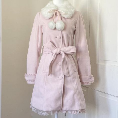 Look what I just found on Depop 🙌 https://depop.app.link/kUJ0XW64Fvb Lisa Baby, Lisa Pink, Dynasty Outfits, Nice Clothing, Pink Pom Pom, Down Winter Coats, Cute Coats, Fairy Clothes, Cute Dress Outfits