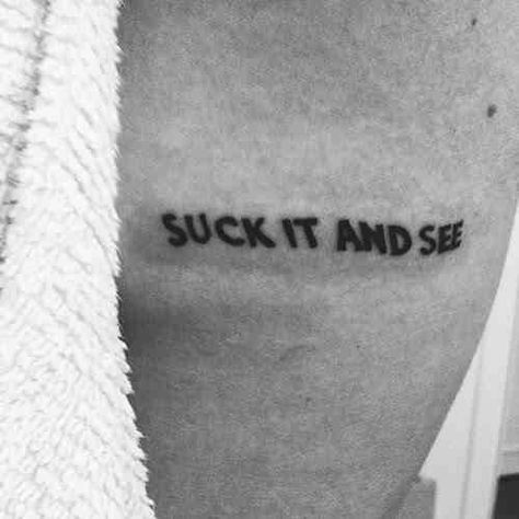 Arctic Monkeys Tattoo, Suck It And See, See Tattoo, Monkey Tattoos, Tattoo Skin, Artic Monkeys, Music Tattoo, Diy Tattoo, Stick And Poke