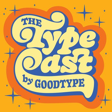 Cover art for @goodtype’s upcoming Typecast—a podcast about type, lettering, and making a living in the field. Absolutely incredible name… | Instagram Podcast Typography, Podcast Graphic, Branding Palette, Podcast Aesthetic, Podcast Branding, Podcast Covers, Podcast Art, Podcast Cover Art, Black Ish