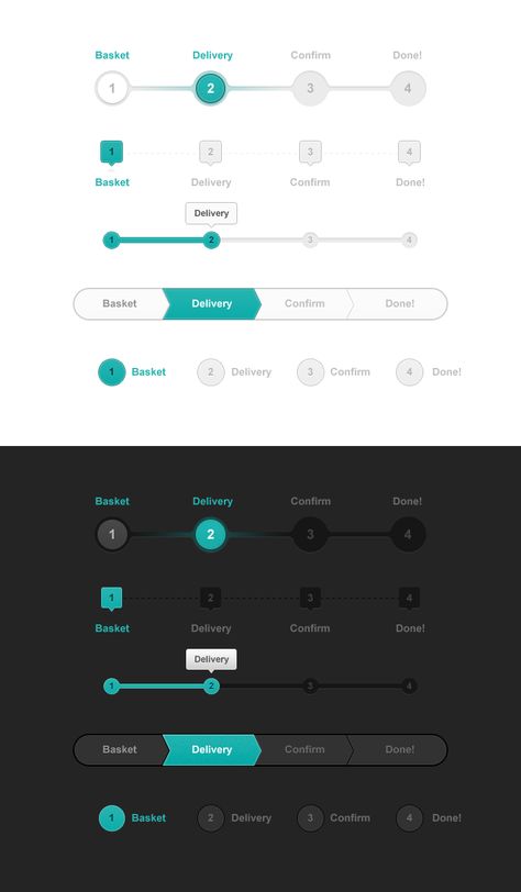 Progress_trackers_big webdesign UI Progress Bar Design, Process Ui, Progress Tracker, Ui Ux 디자인, App Interface Design, Gui Design, Webdesign Inspiration, Progress Bar, Web Ui Design