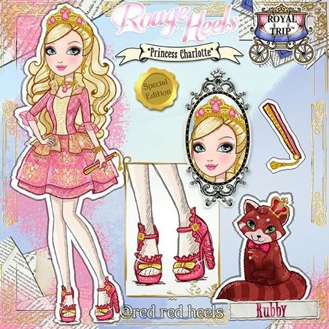 Royal Trip™ Ball Gown girls Demyan invites Rouge to meet his parents, but things get a little out of hand when she decides to disguise… Princess Art Drawing, Bratz Clothing, High Drawings, Eah Oc, Cartoon Dress, Ashlynn Ella, Ever After Dolls, Raven Queen, Monster High Art