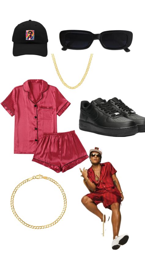 Bruno Mars Costume, Trendy Halloween Costumes, Funny Costumes, Trendy Halloween, Bruno Mars, Halloween Outfits, Mars, Halloween Costume, Halloween Costumes