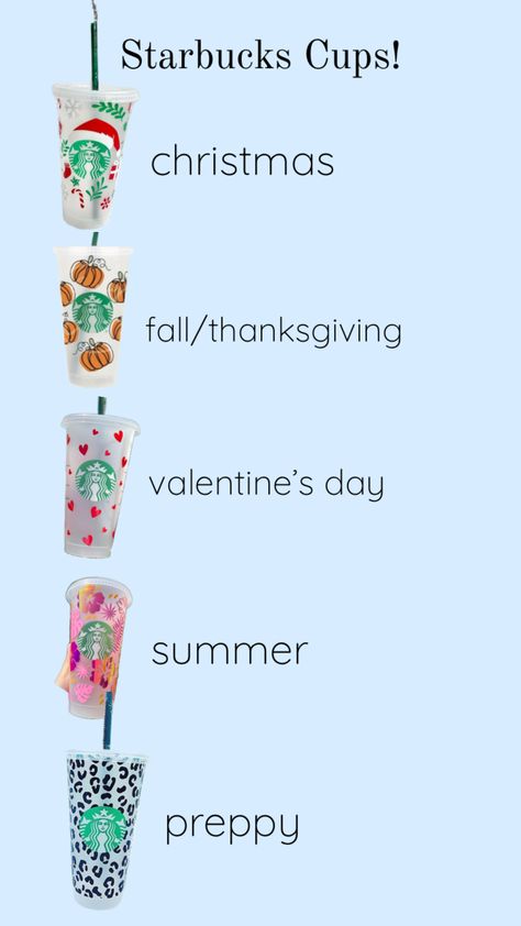 preppy starbucks cup!! 🤩🥤💖😜💕 Preppy Starbucks, Preppy Morning, Morning Drinks, Preppy Summer, Starbucks Cup, Starbucks Cups, Fall Thanksgiving, Valentines Day, Valentines