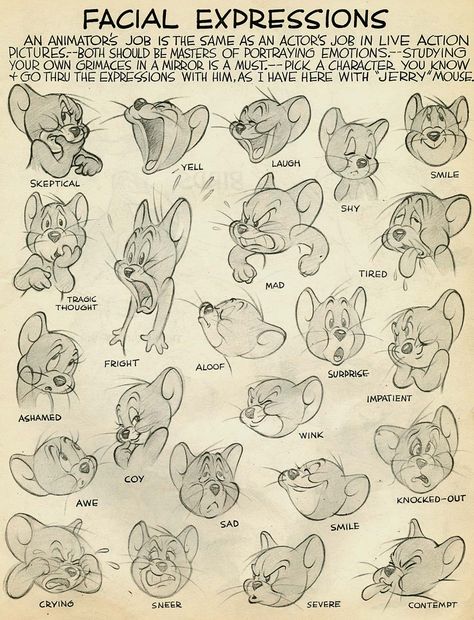 How to draw facial expressions Greedy Character Design, 1940s Cartoons Style, 1930s Cartoons, Principles Of Animation, Old Cartoon Characters, Expression Sheet, Cartoon Expression, Character Model Sheet, Karakter Disney