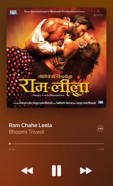 Ram Chahe Leela, Sanjay Leela Bhansali, Reasons To Live, Film Producer, Pretty Songs, Photo Dump, Album Covers, Ram, Songs