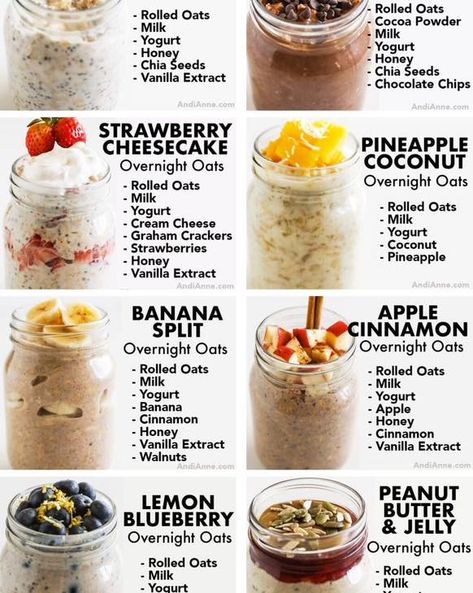 Recipe! Never been one for overnight oats but they are high in fiber! Can add protein and have tons of options! #Oats Overnight Oat Recipes Protein, Protein Packed Overnight Oats Healthy, Easy Protein Overnight Oats Healthy, Best Overnight Oats Recipe Protein, High Protein High Fiber Overnight Oats, High Fiber Recipes, Overnight Protein Oats, High Protein Overnight Oats, Best Overnight Oats Recipe