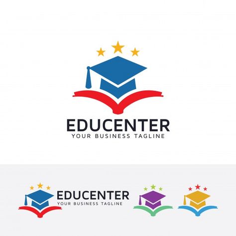 Learning Center Logo, Educational Logo, Logo School, Education Logo Design, Academy Logo, Witty Instagram Captions, Learning Logo, Center Logo, Education Logo