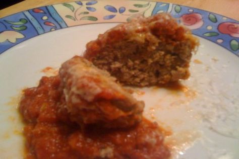 Chef Rocco Dispirito's Mama's Meatballs. Photo by ChefJohnnyChicago Rocco Dispirito Recipes, Rocco Dispirito, Tony Danza, Cabbage Rolls Recipe, Meatball Recipe, Falafels, Meatballs Recipe, Cabbage Rolls, Meatball Recipes