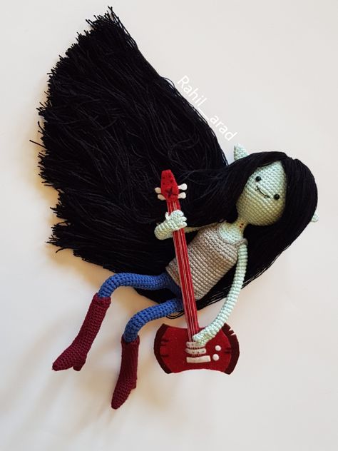 Adventure time marceline, follow me on instagram : rahil__arad Marceline Crochet, Adventure Time Crochet, Adventure Time Marceline, Birthday Wishes For Myself, Mother Of Dragons, Fnaf Drawings, Best Mother, Crochet Doll, Diy Inspiration