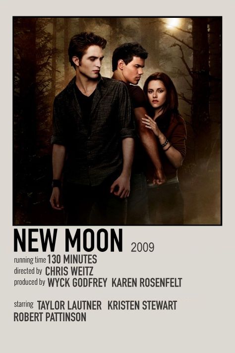 New Moon Book, Moon Minimal, New Moon Movie, Moon Film, Film Box, Twilight Poster, Twilight Saga New Moon, Twilight Photos, Twilight New Moon