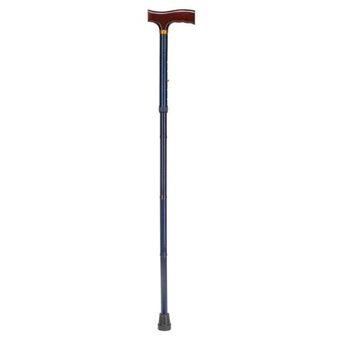 Amazon.com: Duro-Med Adjustable Folding Fancy Cane with Derby Top Wood Handle and Rubber Tips, Blue Ice: Health & Personal Care Folding Cane, Key Visual, Walking Cane, Blue Ice, Walking Canes, Wood Handle, Ice Blue, Outdoor Power Equipment, Derby