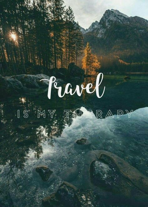 Travel Wallpaper Explore more Airplane, Automobile, Bicycle, Boat, Bus wallpaper. https://www.whatspaper.com/travel-wallpaper-17/ Travel Is My Therapy, Travel Quotes, The Words, Trees, Water, Quotes, Travel