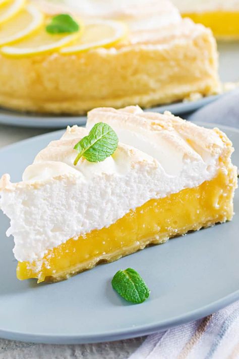 Keto Lemon Meringue, Lemon Pie Receta, Keto Whipped Cream, Meringue Pie Recipes, Dessert Parfait, Lemon Filling, Sunday Suppers, Low Carb Sweets, Elegant Desserts