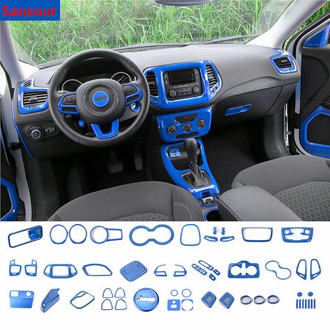 Car Dashboard Decor, Jeep Compass, Decoration Accessories, Automotive Interior, Air Conditioner, Car Interior, Compass, Steering Wheel, Decorative Accessories