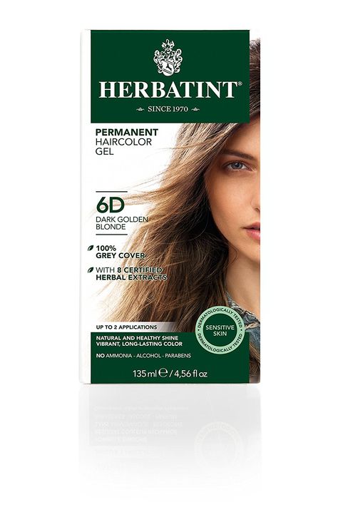 Herbatint Permanent Herbal Haircolor Gel, Dark Golden Blonde 6D, 4.56 Ounce ** You can find out more details at the link of the image. #hairdressing Dark Ash Blonde Hair Color, Dark Ash Blonde Hair, Ash Blonde Hair Color, Golden Blonde Hair Color, Dark Golden Blonde, Natural Ash Blonde, Dark Ash Blonde, Ash Blonde Hair Colour, Bleach Blonde Hair