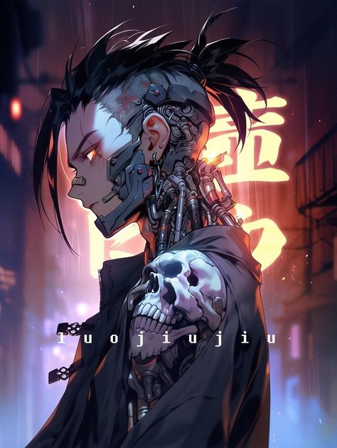 Cyberpunk Villain Concept Art, Cyberpunk Character Concept Art, Cyberpunk Dnd Character Art, Futuristic Character Design Male, Cyberpunk Male Character Design, Cyberpunk Art Male, Cyberpunk Oc Male, Cyberpunk Character Male, Cyberpunk Dnd