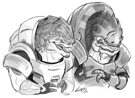 Wrex and Grunt | Mass Effect | Know Your Meme Urdnot Wrex Mass Effect, Krogan Mass Effect, Mass Effect Grunt, Mass Effect Krogan, Wrex Mass Effect, Mass Effect Ships, Mass Effect Garrus, Mass Effect Funny, Mass Effect Games