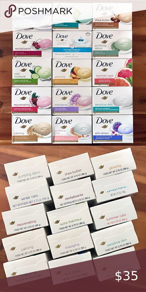 Dove Soap Bar 15 New Beautiful Assorted Bars To Daily Nourish your skin. Dove Soap Aesthetic, Dove Soap Bar, Dove Collection, Clear Skin Care Routine, Dove Bar Soap, Dove Bar, Dove Beauty Bar, Dove Soap, Body Hygiene