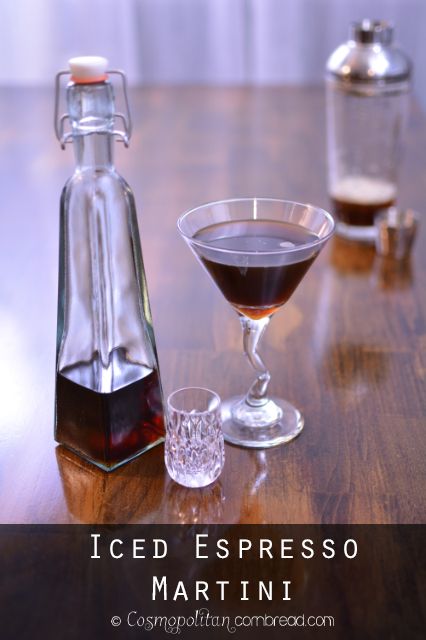 Iced Espresso Martini from Cosmopolitan Cornbread Coffee Vodka, Iced Espresso, Best Espresso Machine, Vodka Martini, Coffee Varieties, Make Coffee, Infused Vodka, Vodka Drinks, Best Espresso