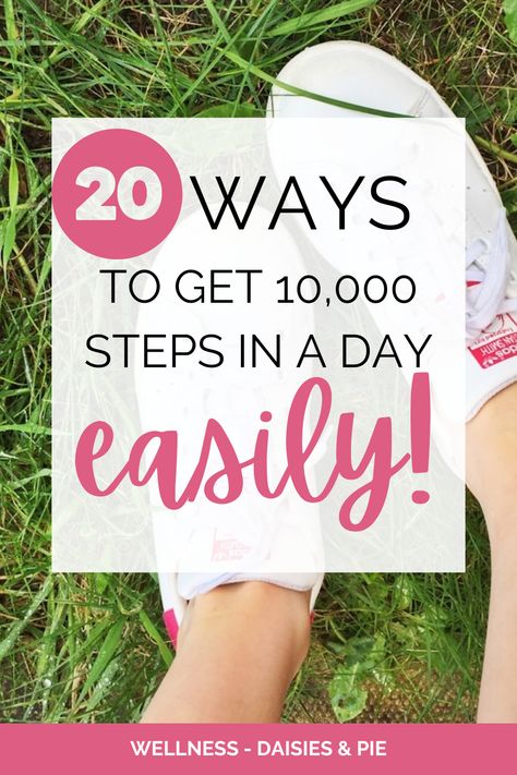 Want to get 10000 steps in a day without being a chore? Here are 20 easy ways to get those steps in and stay active throughout the day. Easy Ways To Get 10000 Steps, How To Get Your Steps In, How To Walk 10000 Steps A Day, How To Get Steps In At Home, 10000 Steps A Day Aesthetic, How To Get 10000 Steps A Day, Kids Playing Football, 10000 Steps, 10000 Steps A Day