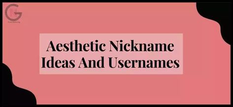 Aesthetic nickname ideas for your business FB page, instagram sales page, for your personal Blog or for any other social media platforms. You need these aesthetic nickname ideas to be unique and out of the box kinda person. Since your choice of Aesthetic username Ideas show what kind of person you really are. Be it […] The post 999+Aesthetic Nickname Ideas And Usernames appeared first on Give a Good Name. Name For Pages On Facebook, Beauty Account Name Ideas, Facebook Page Name Ideas For Business, Fb Names Ideas Aesthetic, Fb Username Ideas, Page Name Ideas Facebook Aesthetic, Aesthetic Names For Facebook, Instagram Page Name Ideas For Quotes, Facebook Names Ideas Social Media